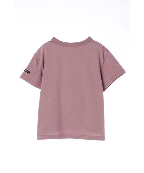 koe（コエ）の「PEANUTS Charlie Brown Tシャツ＊（Tシャツ/カットソー・キッズ・ベージュ/パープル/ブルー/グリーン・140/110cm/120cm/130cm）」の10枚目の写真