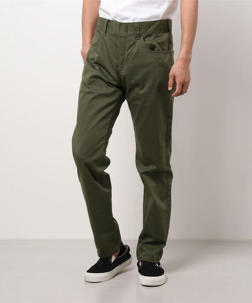 Dickies(ディッキーズ)の「【DICKIES/ディッキーズ】ツイルストレッチテーパードパンツ4C 153M40WD34(その他パンツ・メンズ・チャコールグレー/アーミー/ブルー系その他/ブラック/ベージュ・32inch/30inch/28inch/34inch)」の4枚目の写真
