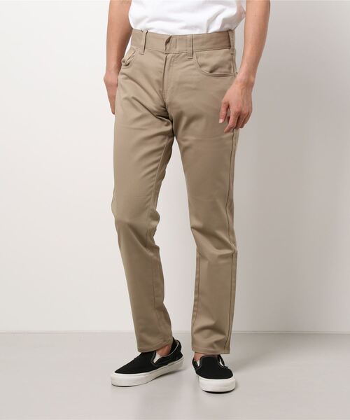 Dickies(ディッキーズ)の「【DICKIES/ディッキーズ】ツイルストレッチテーパードパンツ4C 153M40WD34(その他パンツ・メンズ・チャコールグレー/アーミー/ブルー系その他/ブラック/ベージュ・32inch/30inch/28inch/34inch)」の3枚目の写真