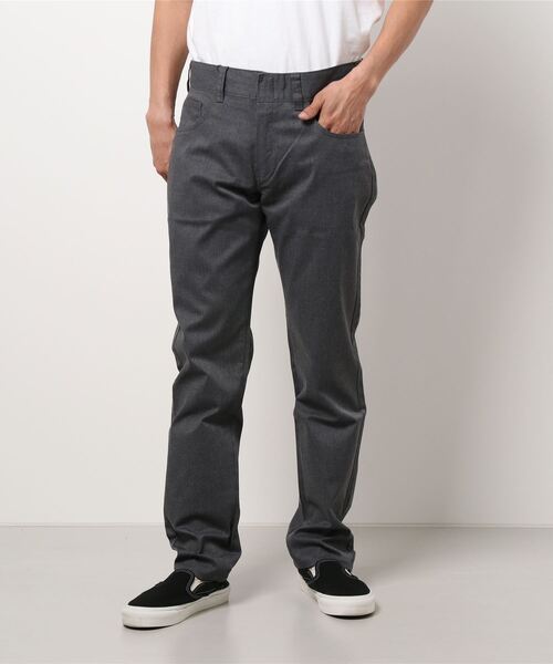 Dickies(ディッキーズ)の「【DICKIES/ディッキーズ】ツイルストレッチテーパードパンツ4C 153M40WD34(その他パンツ・メンズ・チャコールグレー/アーミー/ブルー系その他/ブラック/ベージュ・32inch/30inch/28inch/34inch)」の1枚目の写真