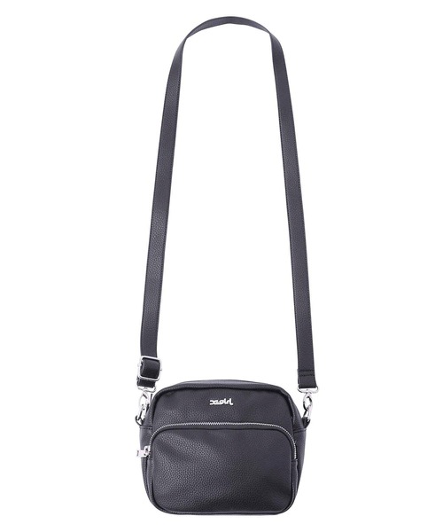 X-girl（エックスガール）の「FAUX LEATHER SHOULDER BAG（ショルダーバッグ・レディース・ブラック/ベージュ/ライトパープル/シルバー/グリーン・ONE SIZE）」の12枚目の写真