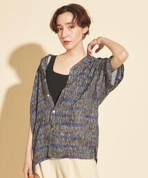BEAUTY&YOUTH UNITED ARROWS | 【別注】＜TOWN＞∴レーヨンプリントオープンカラーシャツ(シャツ/ブラウス)