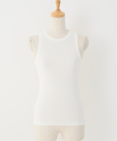 plage（プラージュ）の「【LIVR/ルビエール】SLEEVELESS カットソー◆（タンクトップ・レディース・ホワイト/ブラック/カーキ/マルーン・FREE）」の2枚目の写真