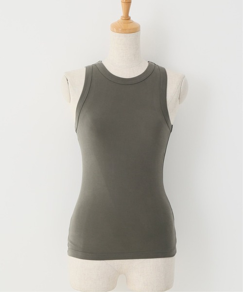 plage（プラージュ）の「【LIVR/ルビエール】SLEEVELESS カットソー◆（タンクトップ・レディース・ホワイト/ブラック/カーキ/マルーン・FREE）」の3枚目の写真