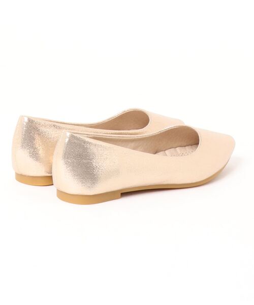 Anuenue（アヌエヌエ）の「グリッターフラットキルティングパンプス（パンプス・レディース・ブラック/シルバー/ゴールド/ブロンズ・21.5cm/22.0cm/22.5cm/23.0cm/23.5cm/24.0cm/24.5cm/25.0cm/25.5cm/26.0cm）」の7枚目の写真