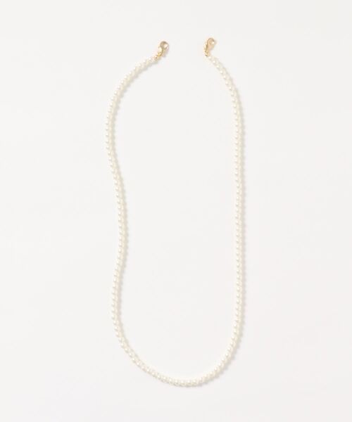 kaene（カエン）の「マスクチェーン・ネックレス（D）（ネックレス・レディース・ホワイト・FREE）」の6枚目の写真