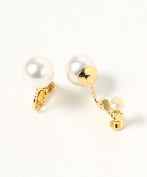 Demi-Luxe BEAMS（デミルクス ビームス）の「Demi-Luxe BEAMS / パールイヤリング（イヤリング・レディース・ホワイト・ONE SIZE）」の3枚目の写真