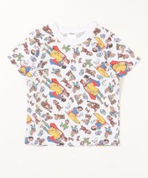 Disney（ディズニー）の「【 Disney 】 ディズニー プリンセス 総柄 KIDS Ｔシャツ（Tシャツ/カットソー・キッズ）」