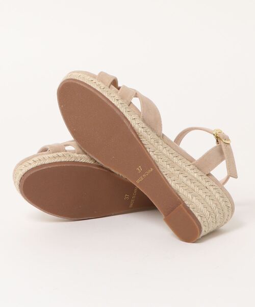 Te chichi（テチチ）の「ウェッジソールサンダル（サンダル・レディース・クリーム/ブラック/ベージュ/オレンジ・37/38）」の6枚目の写真