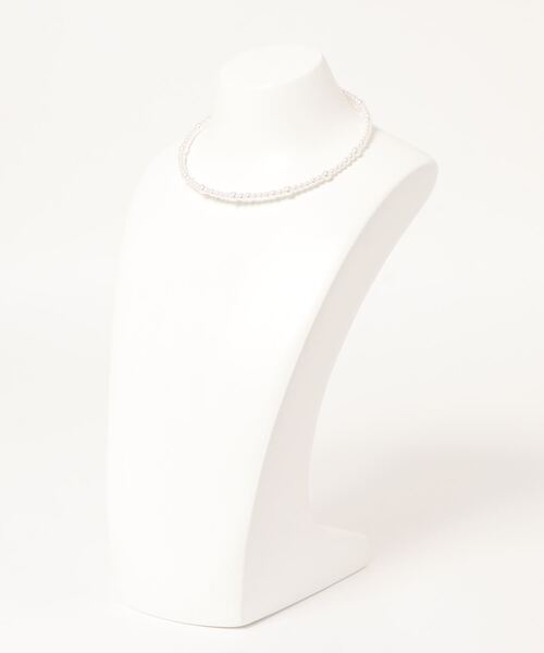 LOWRYS FARM（ローリーズファーム）の「チョーカー　950841（チョーカー・レディース・シルバー/アイボリー・FREE）」の3枚目の写真