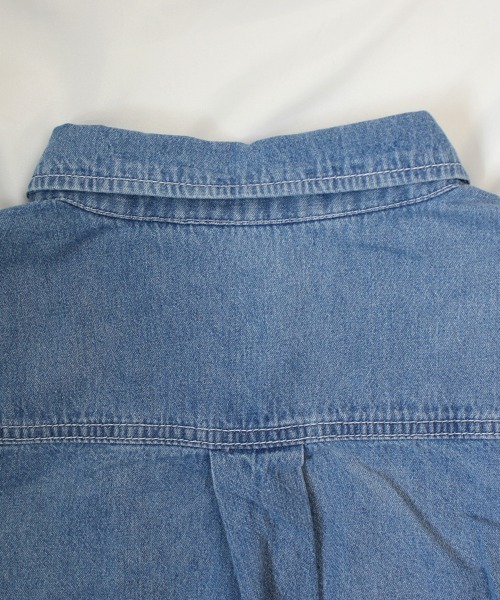 Emma（SELECT LEVERY）（エマ セレクトリベリー）の「(Emma)デニムシャツワンピース（シャツワンピース・レディース・ネイビー/ブルー/グレー・MEDIUM）」の19枚目の写真