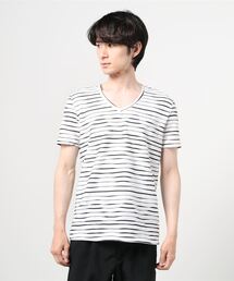 TORNADO MART | TORNADO MART∴ゼブラリップル半袖カットソー(Tシャツ/カットソー)