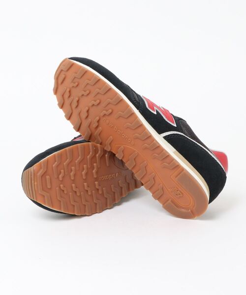 NEW BALANCE（ニューバランス）の「new balance ニューバランス ML373 メンズスニーカー 333373（スニーカー・メンズ・ブラック×レッド/ブラウン・27.0cm/26.5cm/25.5cm/28.0cm/26.0cm/27.5cm/29.0cm/28.5cm）」の4枚目の写真
