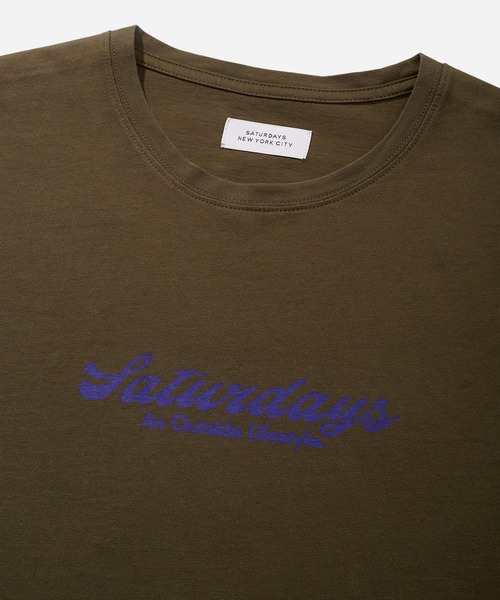 Saturdays NYC（サタデーズ ニューヨークシティ ）の「Landscape Washed Standard Tee（Tシャツ/カットソー・メンズ・ブラック/イエロー/オリーブ・S/X-SMALL/L/M/XL）」の11枚目の写真