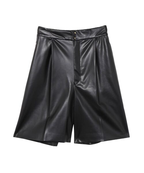 LAGUNAMOON（ラグナムーン）の「フェイクレザーショートパンツ（その他パンツ・レディース・アイボリー/ブラック・SMALL/MEDIUM）」の16枚目の写真