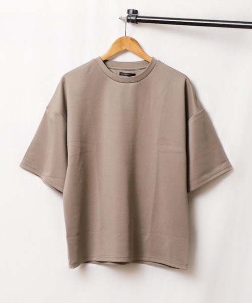 Bling Leads(ブリングリーズ)の「★Bling leads★5分袖ポンチクルーネックプルオーバー(Tシャツ/カットソー・レディース・ホワイト/ブラック/グレイッシュブルー・LARGE/MEDIUM)」の7枚目の写真