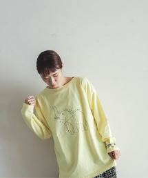 FIL DE FER | ELEPHANT PT ボートネックロンTEE(Tシャツ/カットソー)