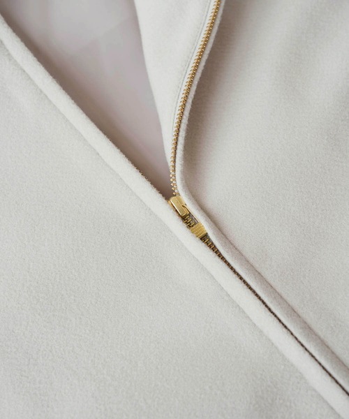 ROPE' PICNIC（ロペピクニック）の「ジャージメルトンジップアップフーディ（その他アウター・レディース・ブラック/ダークブラウン/ベージュ系その他/ライトグリーン/ラベンダー・38）」の16枚目の写真