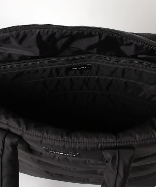 marimekko（マリメッコ）の「【marimekko】MILLA / PADDED BAGS（ハンドバッグ・レディース・ブラック・FREE）」の4枚目の写真