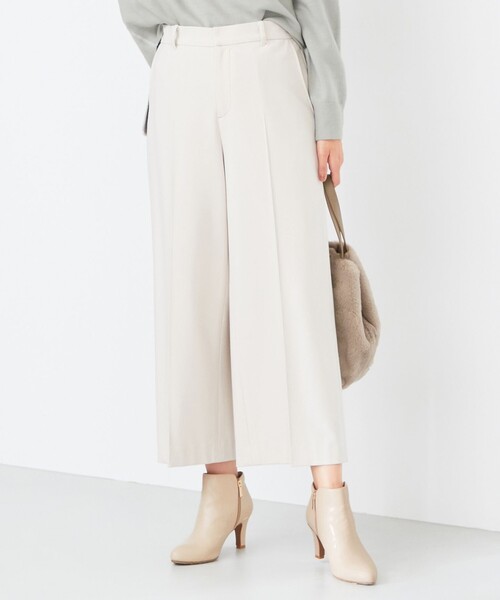 ANY SIS(エニィスィス)の「サーモトロン 2WAYストレッチ ワイドパンツ(その他パンツ・レディース・アイボリー系/グレー系5/ブラウン系/ブラック系/ネイビー系5・3/2/1)」の5枚目の写真