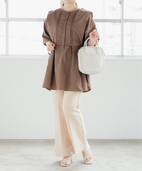 nemne store（ネンネストア）の「星が光るスクエアミニボストンバッグ（ボストンバッグ・レディース・ライトグレー/ブラック/アイボリー・フリー）」の7枚目の写真