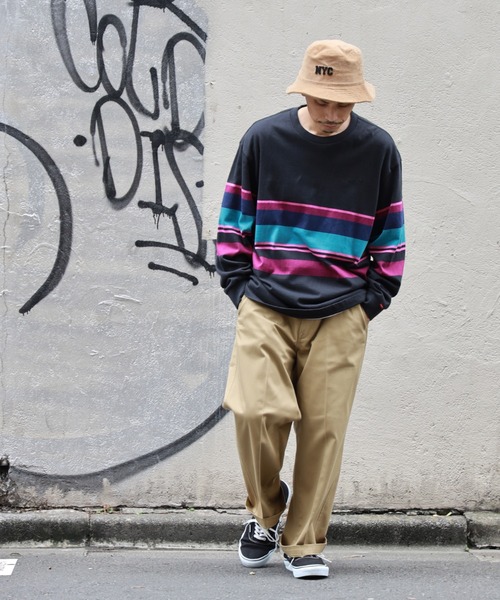 セール】【Levi's】マルチボーダーロンT（Tシャツ/カットソー