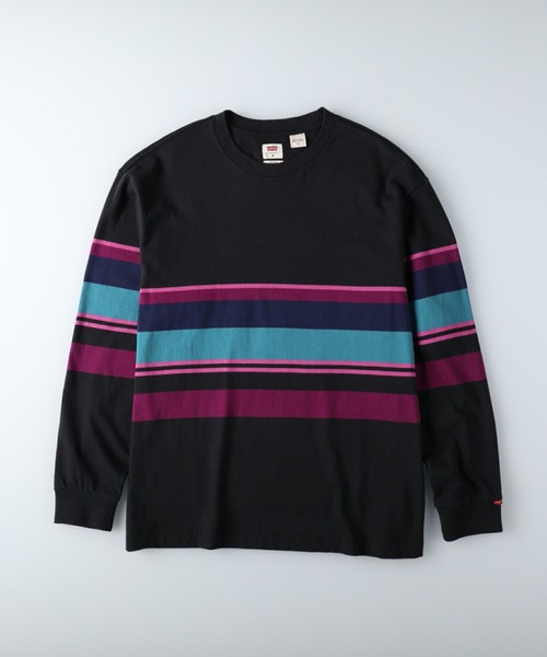 セール】【Levi's】マルチボーダーロンT（Tシャツ/カットソー