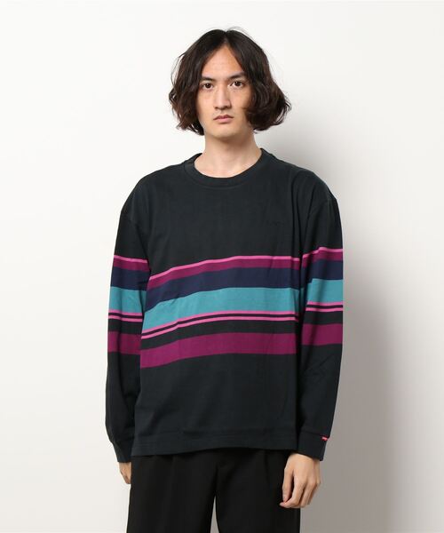 セール】【Levi's】マルチボーダーロンT（Tシャツ/カットソー