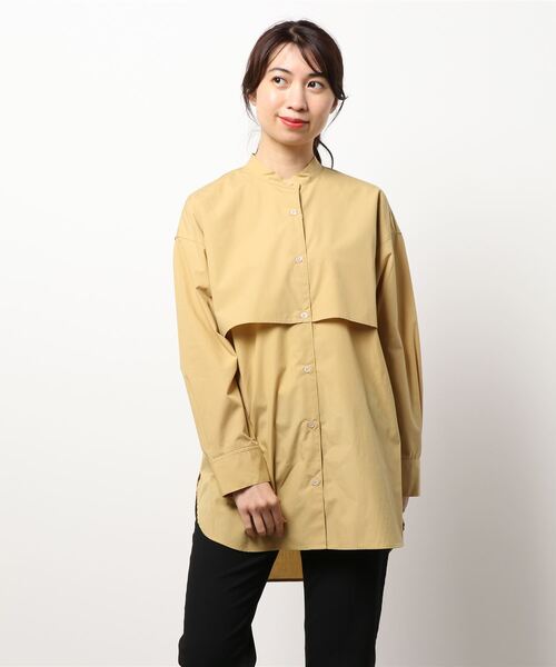 JOURNAL STANDARD LUXE タイプライターウォッシュシャツジャケ
