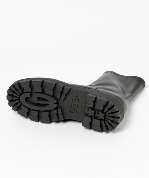 GLOBAL WORK（グローバルワーク）の「らくっション厚底ストレッチ/215700（ブーツ・レディース・アイボリー/ブラック・SMALL/MEDIUM/LARGE）」の8枚目の写真