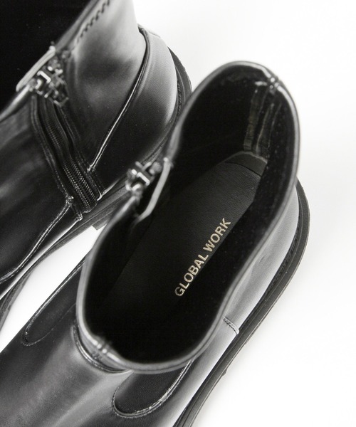 GLOBAL WORK（グローバルワーク）の「らくっション厚底ストレッチ/215700（ブーツ・レディース・アイボリー/ブラック・SMALL/MEDIUM/LARGE）」の13枚目の写真