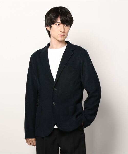 HYDROGEN(ハイドロゲン)の「《HYDROGEN/ハイドロゲン》ジャケット/JACKET(テーラードジャケット・メンズ・ネイビー/ブラック・54/52/48/44/46/50)」の1枚目の写真
