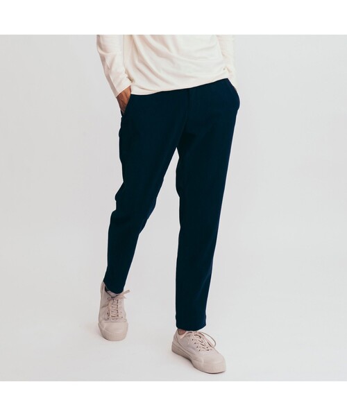 AIGLE（エーグル）の「コーデュロイ ストレートパンツ（その他パンツ・メンズ・ダークネイビー/レッド系その他・M/L/LL/S）」の2枚目の写真