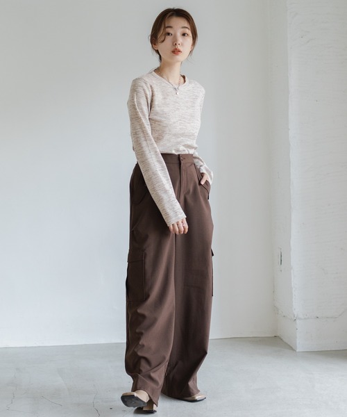 Kastane（カスタネ）の「MIXカラーネップチビロンT（Tシャツ