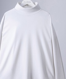 ポンチタートルネック長袖Tシャツ
