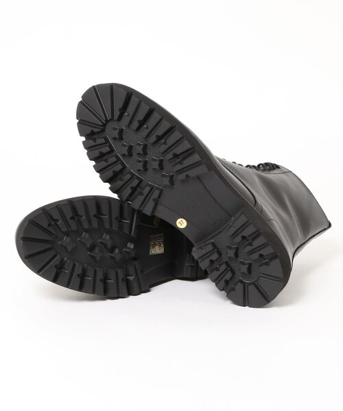 FABIO RUSCONI（ファビオルスコーニ）の「【FABIO RUSCONI】あみあげブーツ（ブーツ・レディース・ブラック・37/38）」の2枚目の写真