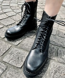 FABIO RUSCONI | 【FABIO RUSCONI】あみあげブーツ(ブーツ)