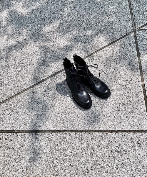 FABIO RUSCONI（ファビオルスコーニ）の「【FABIO RUSCONI】あみあげブーツ（ブーツ・レディース・ブラック・37/38）」の6枚目の写真