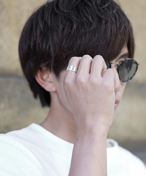 MinoriTY（マイノリティ）の「【MinoriTY】ミニマルシルバーリング シルバー925 メンズ ウィメンズ ユニセックス サイズ調整可能 指輪 アクセサリー（リング・メンズ・シルバー・FREE）」の14枚目の写真