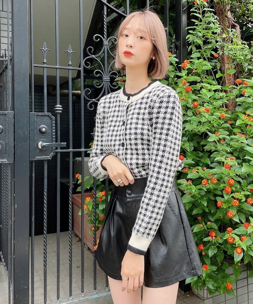 Voyage titty&Co.PETIT（ボヤージュティティアンドコープチ）の「【Voyage titty&Co. PETIT】フェイクレザーショーパン（その他パンツ・レディース・ブラック/ブラウン/モカ・SMALL/MEDIUM）」の14枚目の写真