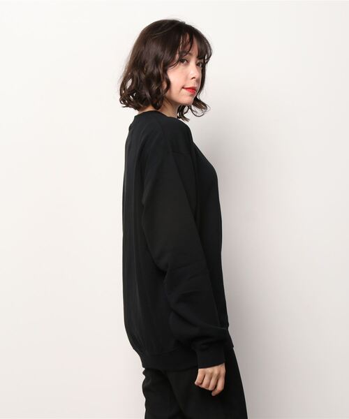 Gramicci（グラミチ）の「[GRAMICCI/グラミチ] ワンポイントロゴスウェット（スウェット・レディース・オートミール/ブラック/ヘザーグレー・M/XL/L）」の22枚目の写真