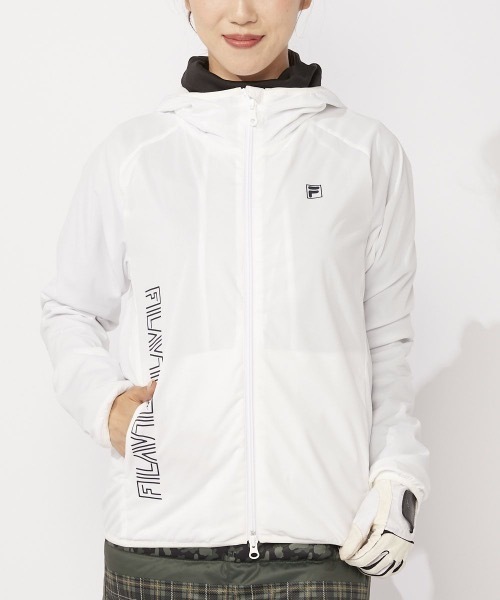FILA GOLF(フィラゴルフ )の「【FILA:フィラゴルフ】レディースブルゾン(その他アウター・レディース・ホワイト/ネイビー/ワイン・MEDIUM/LARGE/X-LARGE)」の9枚目の写真