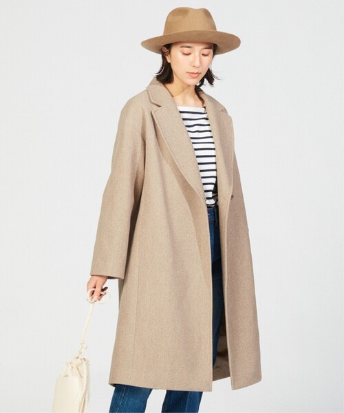 THE SHOP TK （ザ ショップ ティーケー ）の「◆オーバーサイズチェスターコート（チェスターコート・レディース・ブラウン系/ブラック/ライトベージュ・13/12/14）」の14枚目の写真