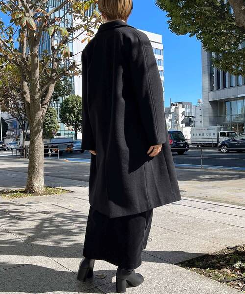 THE SHOP TK （ザ ショップ ティーケー ）の「◆オーバーサイズチェスターコート（チェスターコート・レディース・ブラウン系/ブラック/ライトベージュ・13/12/14）」の16枚目の写真