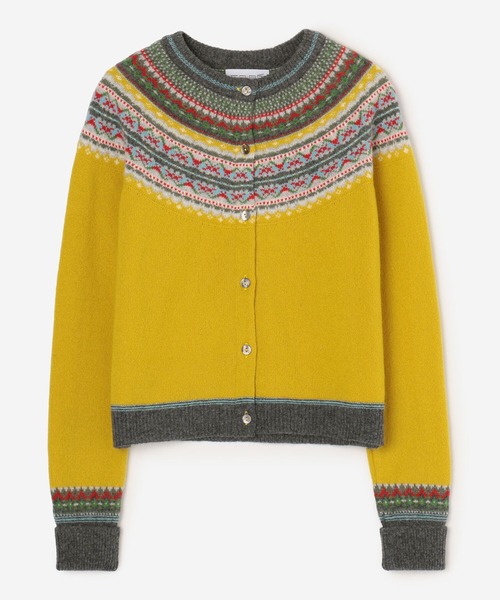ERIBE（エリベ）の「【ERIBE】クルーネックショートカーディガン WOMEN 