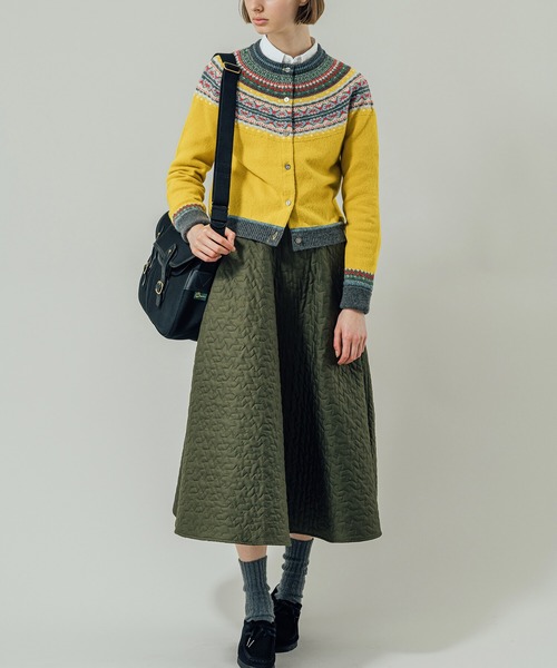 ERIBE（エリベ）の「【ERIBE】クルーネックショートカーディガン WOMEN 