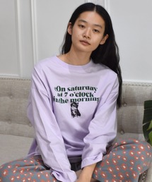 Alley by w closet | 【Alley】レトロネコプリントオーバーTee(Tシャツ/カットソー)