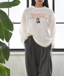 Alley by w closet | 【Alley】レトロネコプリントオーバーTee(Tシャツ/カットソー)
