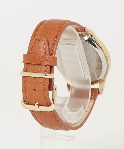 HENRY LONDON（ヘンリーロンドン）の「HENRY LONDON WESTMINSTER 腕時計 HL39-M-0008-LBR ユニセックス（アナログ腕時計・レディース・アイボリー・FREE）」の2枚目の写真