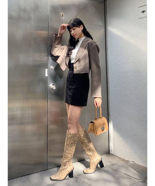 EMODA（エモダ）の「クリップアイコンバッグ（ハンドバッグ・レディース・ブラック/ベージュ/ブルー/キャメル/その他1/その他・FREE）」の8枚目の写真